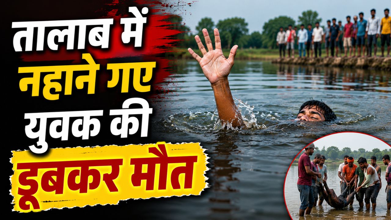 Gorakhpur News: मामा के घर आया था भांजा, पसरा मातम: नहाने गए युवक की तालाब में डूबने से दर्दनाक मौत