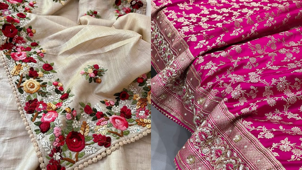 Handmade Embroidery: क्या आपकी महंगी चिकनकारी साड़ी असली है? इन 4 आसान ट्रिक्स से पकड़ें नकल