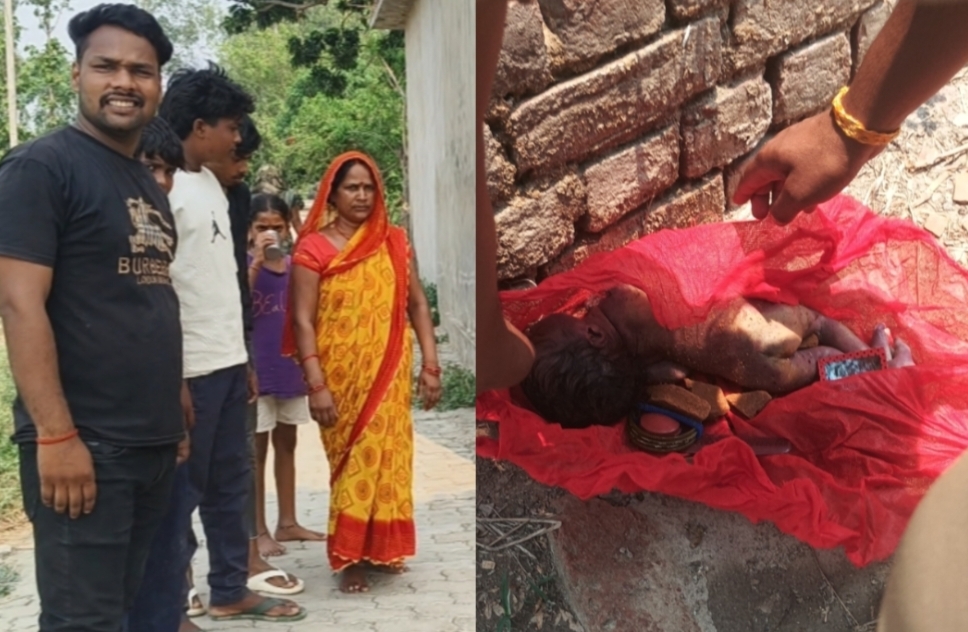 गोरखपुर में मिला नवजात बच्ची का शव, रहस्यमय सामान मिलने पर तरह-तरह की चर्चाएं