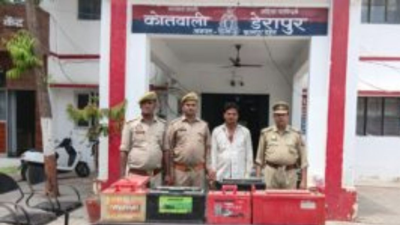 Kanpur Dehat News: पुलिस के हांथ लगा सीसीटीवी फुटेज… 24 घंटे के अंदर शातिर हुआ गिरफ्तार