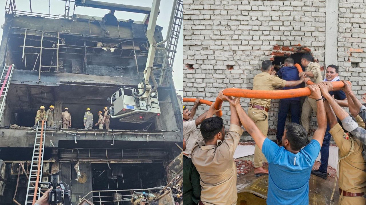 लखनऊ अग्निकांड: अलीगंज की बहुमंजिला इमारत बनी श्मशान, हादसे में अब तक 15 की मौत, पढ़ें मामले के 10 बड़े अपडेट