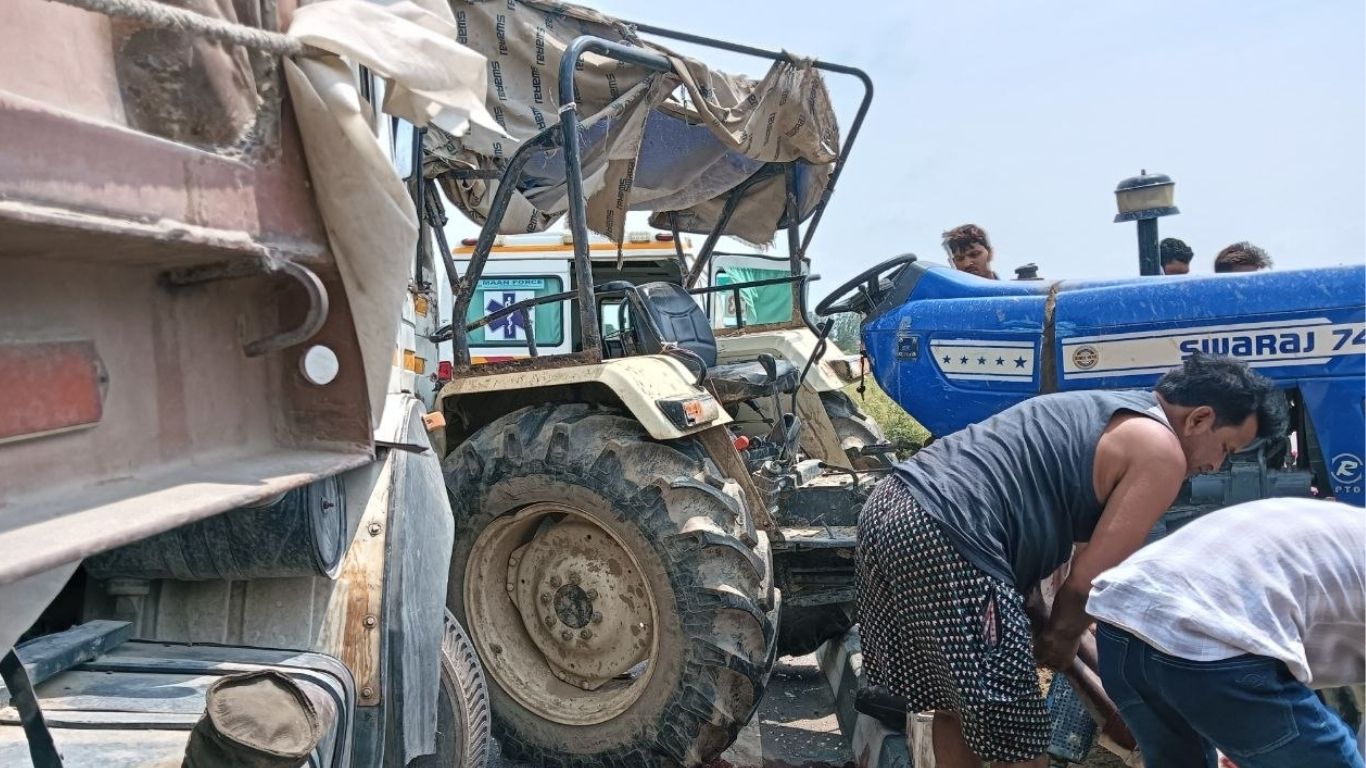 DN Follow-Up: जोगियाबारी सड़क हादसे में मजदूर की मौत, ट्रक चालक के खिलाफ मुकदमा दर्ज