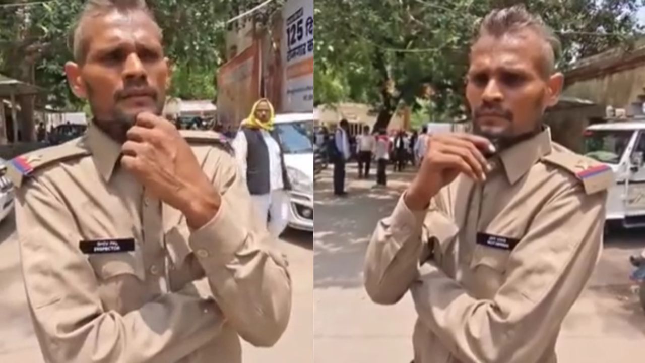 मिर्जापुर कचहरी में दरोगा की वर्दी पहनकर रौब झाड़ रहा था युवक, हरकतें देख वकीलों को हुआ शक तो…