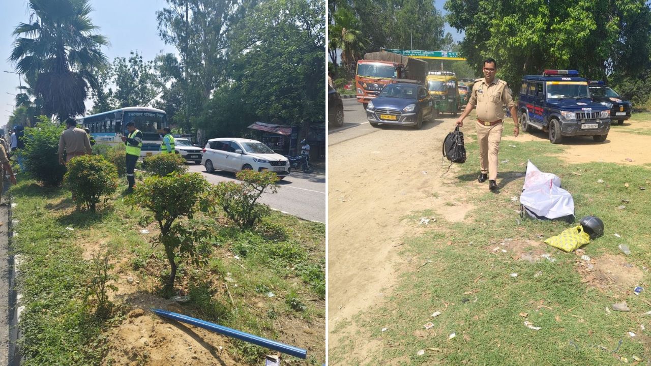 मुजफ्फरनगर में रोंगटे खड़े कर देने वाला हादसा, तेज रफ्तार ट्रक ने 3 बाइक सवारों को रौंदा