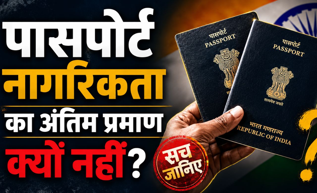 पासपोर्ट नागरिकता का प्रमाण नहीं? विदेश मंत्रालय के बयान के बाद जानिए भारतीय नागरिकता साबित करने के नियम