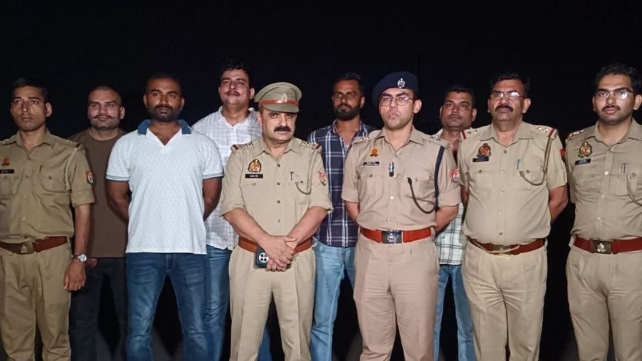 मुज़फ्फरनगर में तड़तड़ाई गोलियां, पुलिस-बदमाश मुठभेड़ में लूट का आरोपी घायल