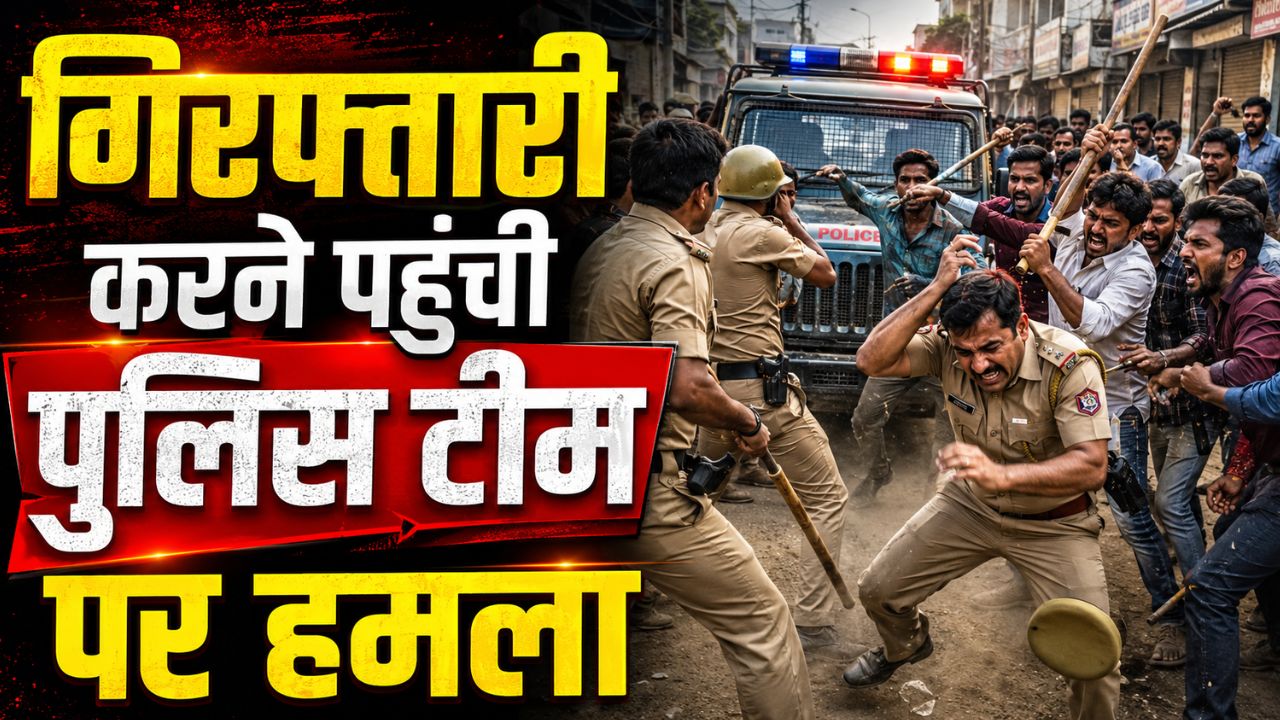 सहारनपुर में बड़ा बवाल, पुलिस टीम पर लाठी-डंडों और धारदार हथियारों से हमला, दरोगा का सिर फूटा; जानिये पूरी घटना