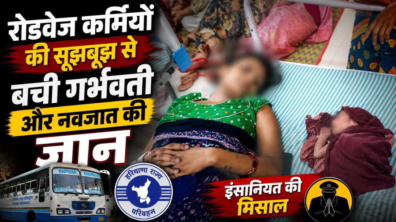 Deoria: UP रोडवेज कर्मियों की सूझबूझ से बची गर्भवती और नवजात की जान