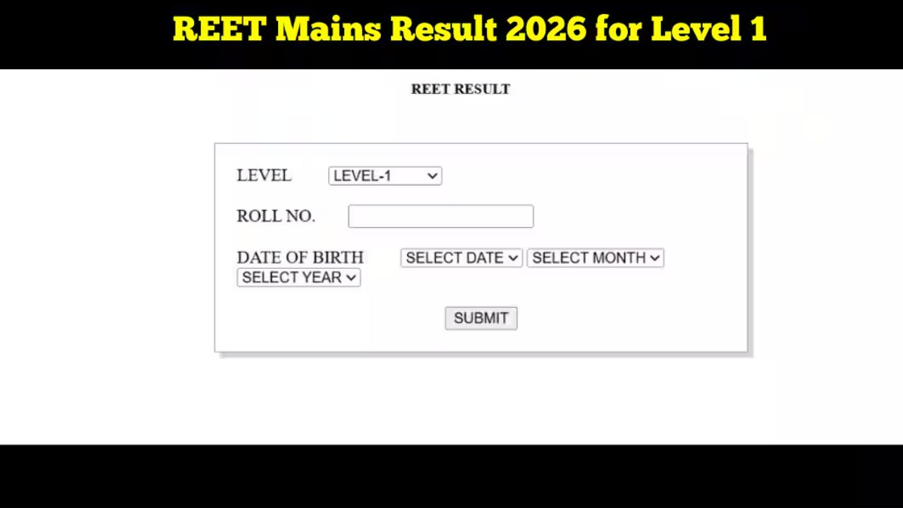 REET Level 1 Result 2026 OUT: मेरिट लिस्ट में किसका नाम चमका, किसका सपना टूटा?