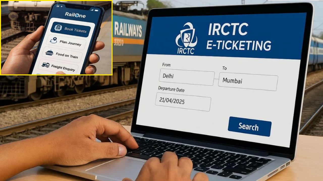 IRCTC को टक्कर देने आया RailOne ऐप, यात्रा से पहले जानें कौन सा ऐप है सबसे बेस्ट