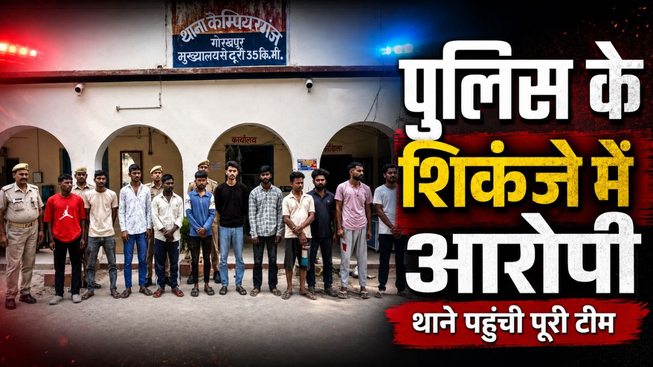 Gorakhpur: ‘AK-47 गैंग’ की हेकड़ी निकली, गोरखपुर पुलिस ने 13 युवकों को किया गिरफ्तार