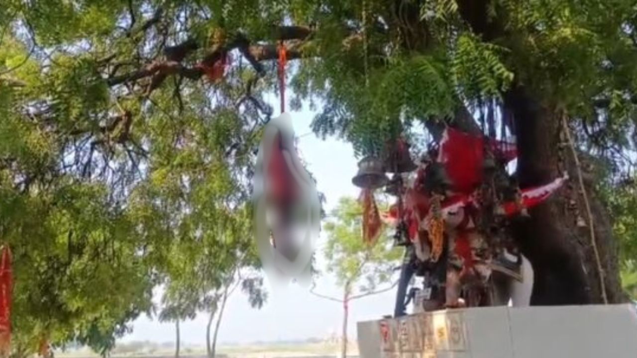 मंदिर परिसर में पेड़ से लटका मिला ‘त्यागी बाबा’ का शव: थाने से छूटने के बाद ऐसा क्या हुआ कि पुजारी ने लगा ली फांसी?