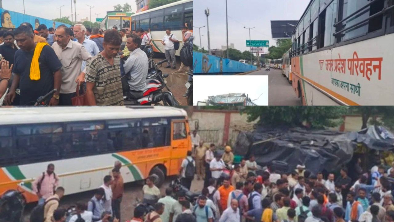 Bareilly Road Accident: आधी रात सड़क पर हुआ ऐसा हादसा, ट्रक में घुसी रोडवेज बस