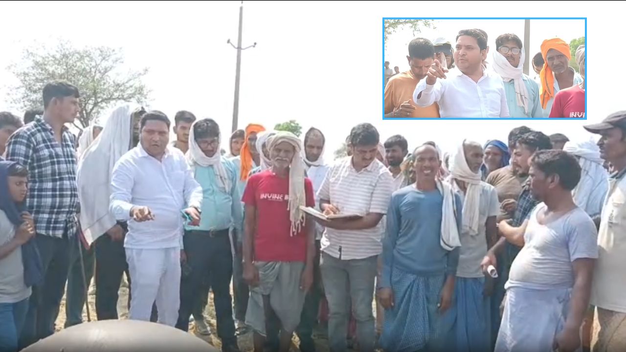 खेत में अचानक गिरा मौत का तार! देखते ही देखते छह बेजुबान मवेशियों की चली गई जान