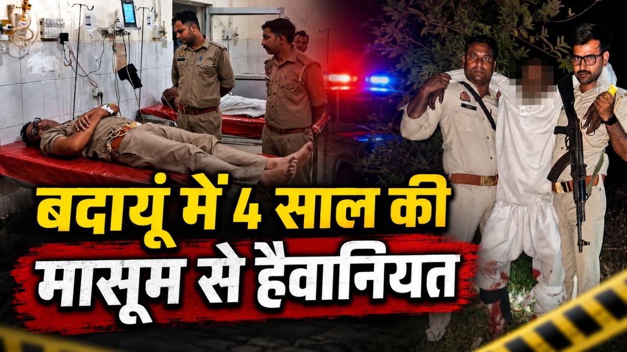 Budaun Rape Case: बदायूं में बच्ची से दरिंदगी के आरोपी को फांसी देने की मांग, लोगों में आक्रोश