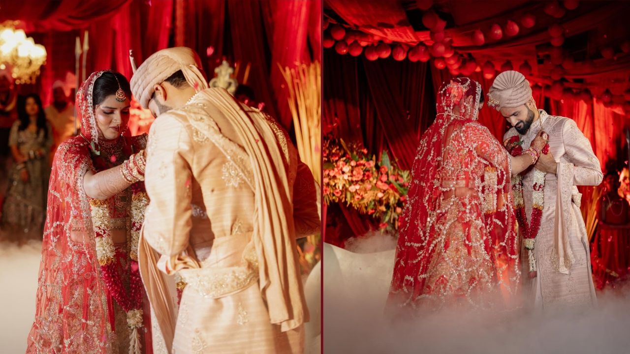 भारतीय क्रिकेट टीम के स्टार तेज गेंदबाज आकाशदीप ने अपनी जिंदगी की एक नई और बेहद खूबसूरत पारी की शुरुआत की है। बुधवार को काशी की पवित्र और ऐतिहासिक धरती पर आकाशदीप अपनी मंगेतर अक्षिता राज के साथ विवाह के अटूट बंधन में बंध गए। वाराणसी के फाइव स्टार होटल में आयोजित यह शाही मांगलिक विवाह समारोह पूरी तरह से परंपराओं और आधुनिक भव्यता का एक अनूठा संगम रहा। (Img- Facebook)