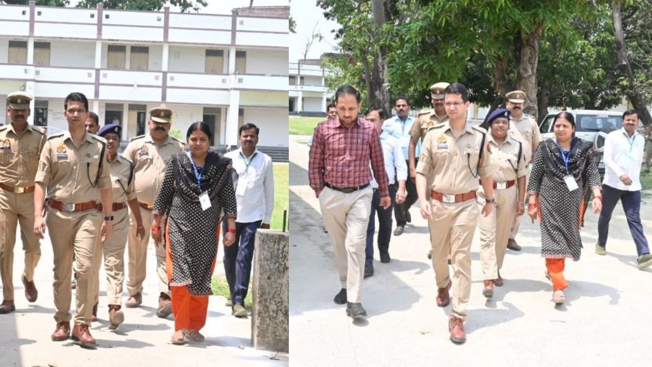 परीक्षा केंद्र पर अचानक पहुंचे DM-SP, अंदर की जांच में सामने आई ये बड़ी तैयारी!