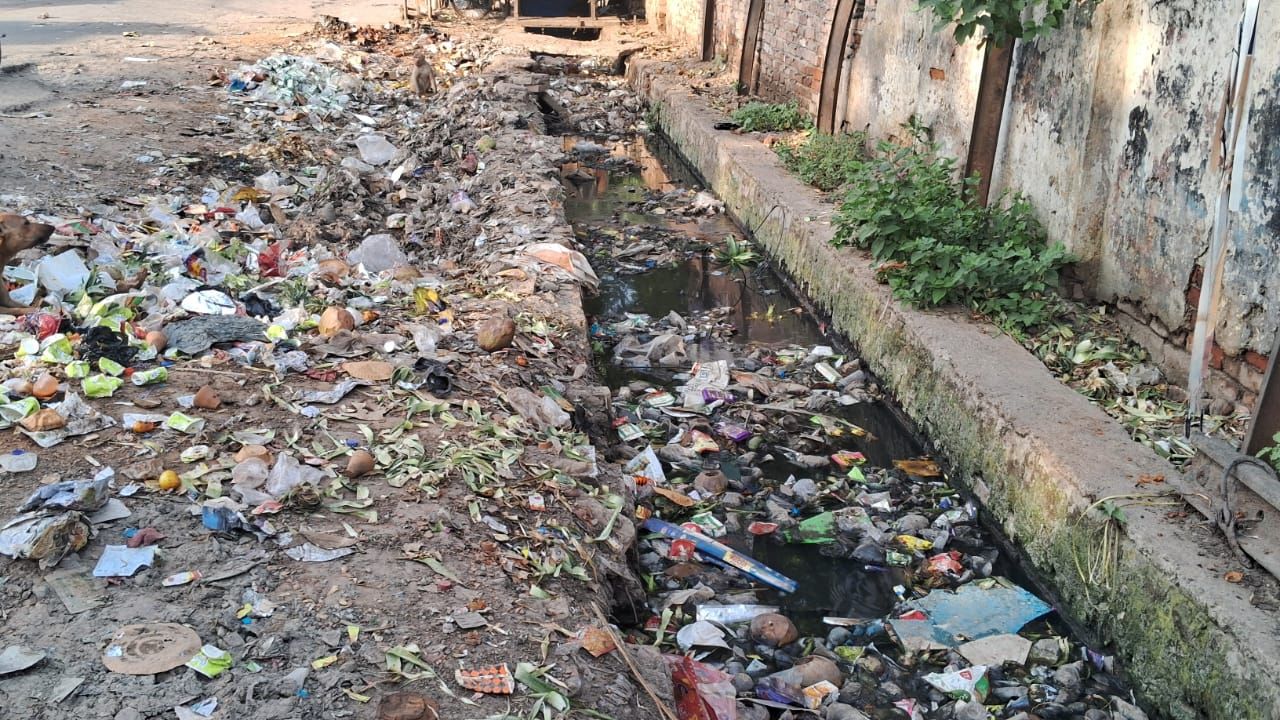 बदायूं में हर जगह गंदगी का लगा अंबार, नगर पालिका मना रही 3 साल बेमिसाल
