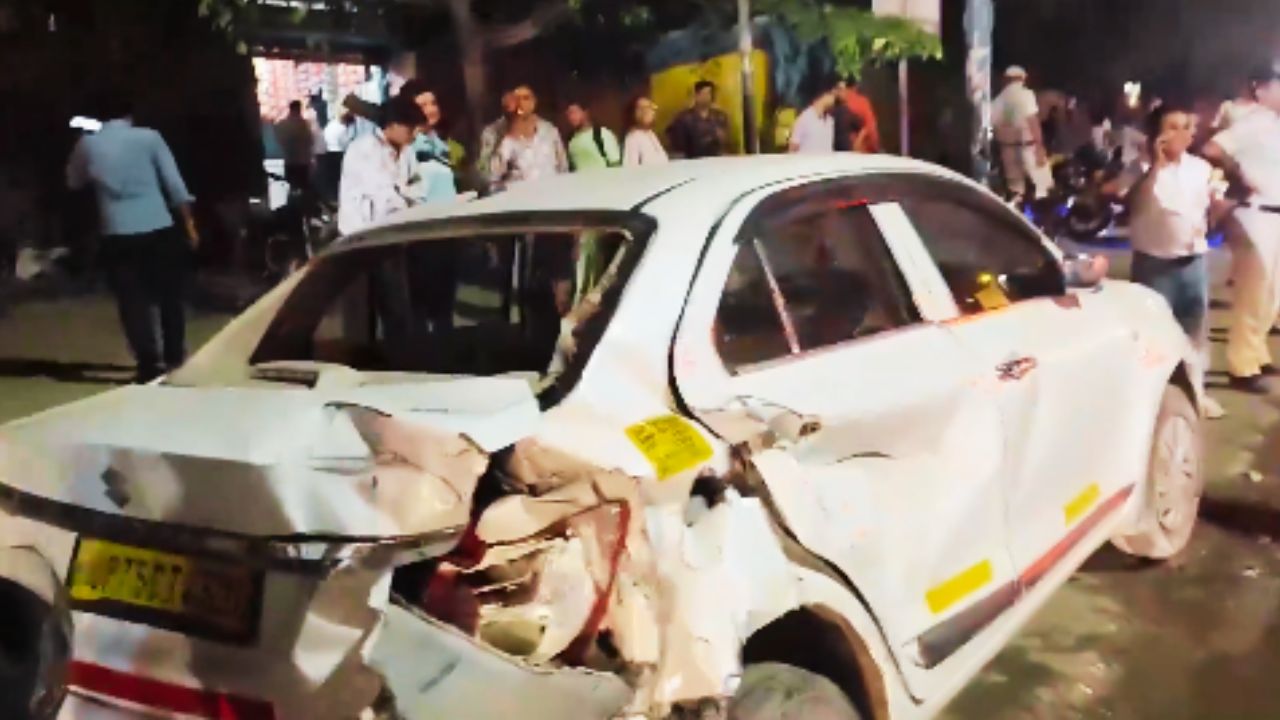 यूपी की बस ने दिल्ली में बरपाया कहर, नंदनगरी में इस तरह भिड़ी कई गाड़ियां, एक की मौत, कई घायल