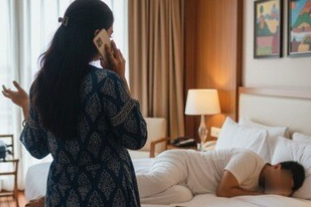 होटल में महिला के साथ मिला साला, जीजा ने रंगे हाथों पकड़ा; फिर टंकी के पीछे….
