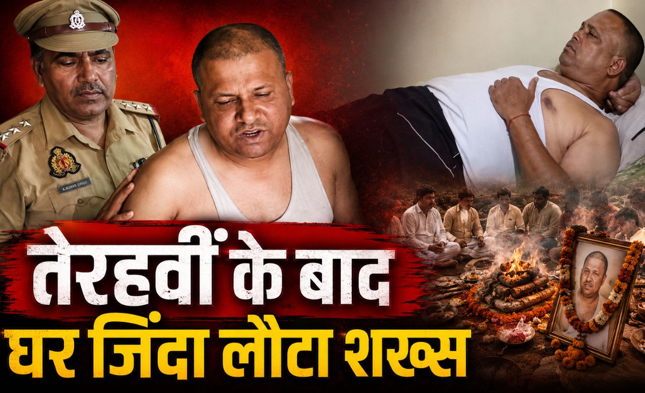 तेरहवीं के बाद जिंदा लौटे शख्स की कहानी में बड़ा ट्विस्ट, गिरधर ने बताया कहां था इतने दिन, इसलिए लौटा घर…