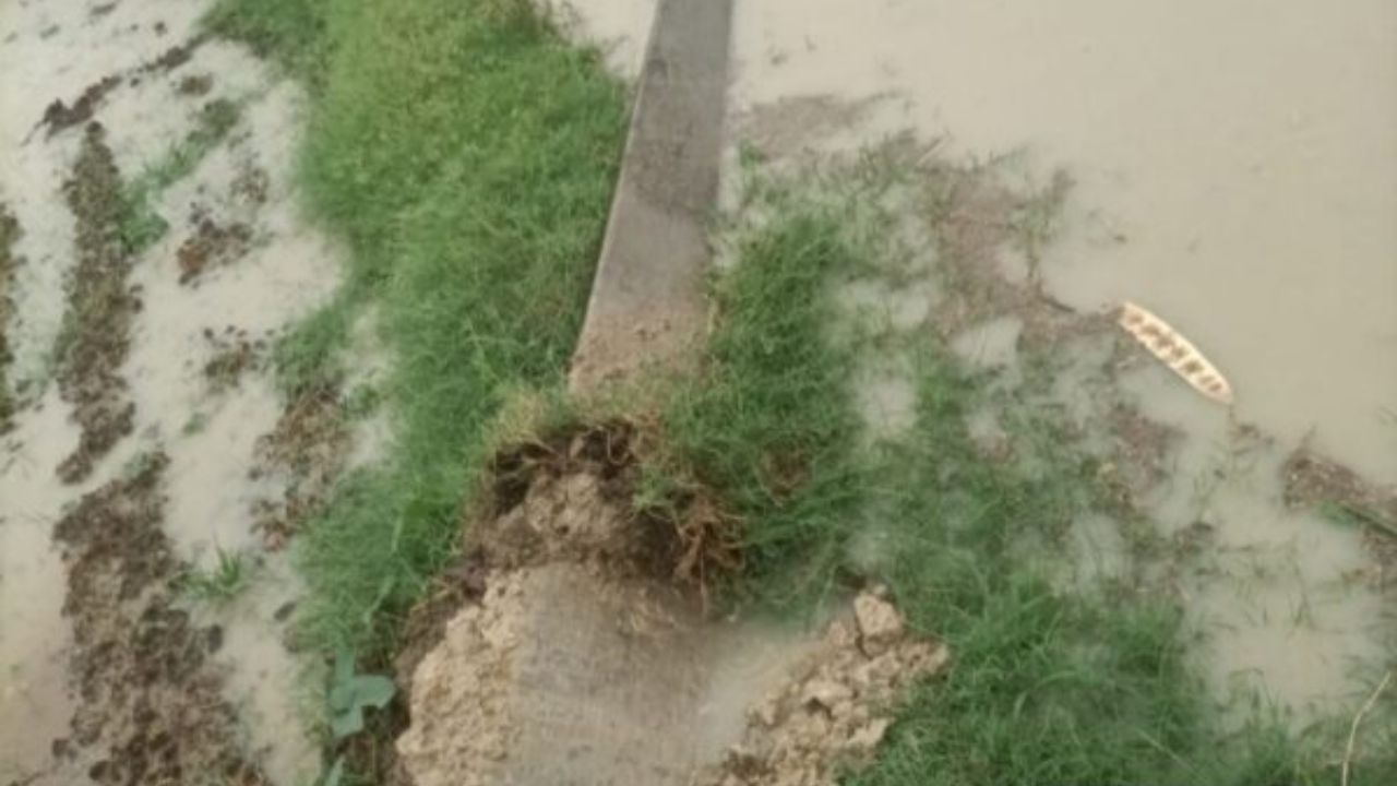 60 लाख का नाला, फिर भी शहर बना तालाब! पहली बारिश ने खोल दी गोला की पूरी पोल