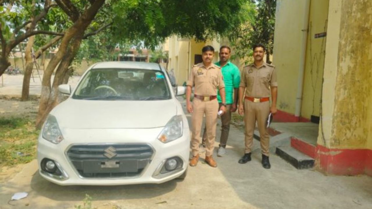 गोरखपुर में गैंगस्टर एक्ट के तहत बड़ी कार्रवाई,10 लाख की चार पहिया गाड़ी जब्त