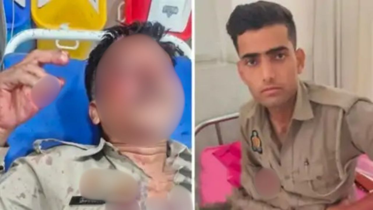 हापुड़ में अपराधियों के हौसले बुलंद, गश्त कर रहे दो पुलिस वालों पर किया कातिलाना हमला; दोनों की हालत नाजुक
