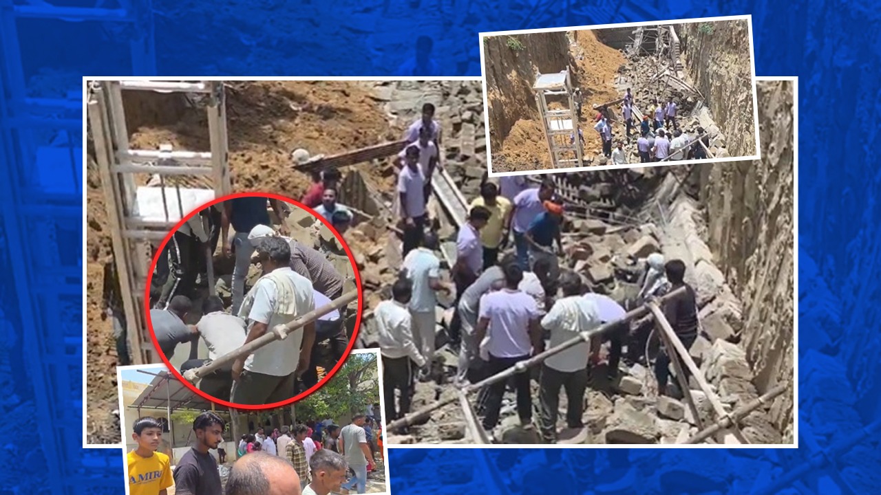 जयपुर में निर्माणाधीन इमारत की दीवार गिरी: 3 मजदूरों की मौत, कई के मलबे में दबे होने की आशंका