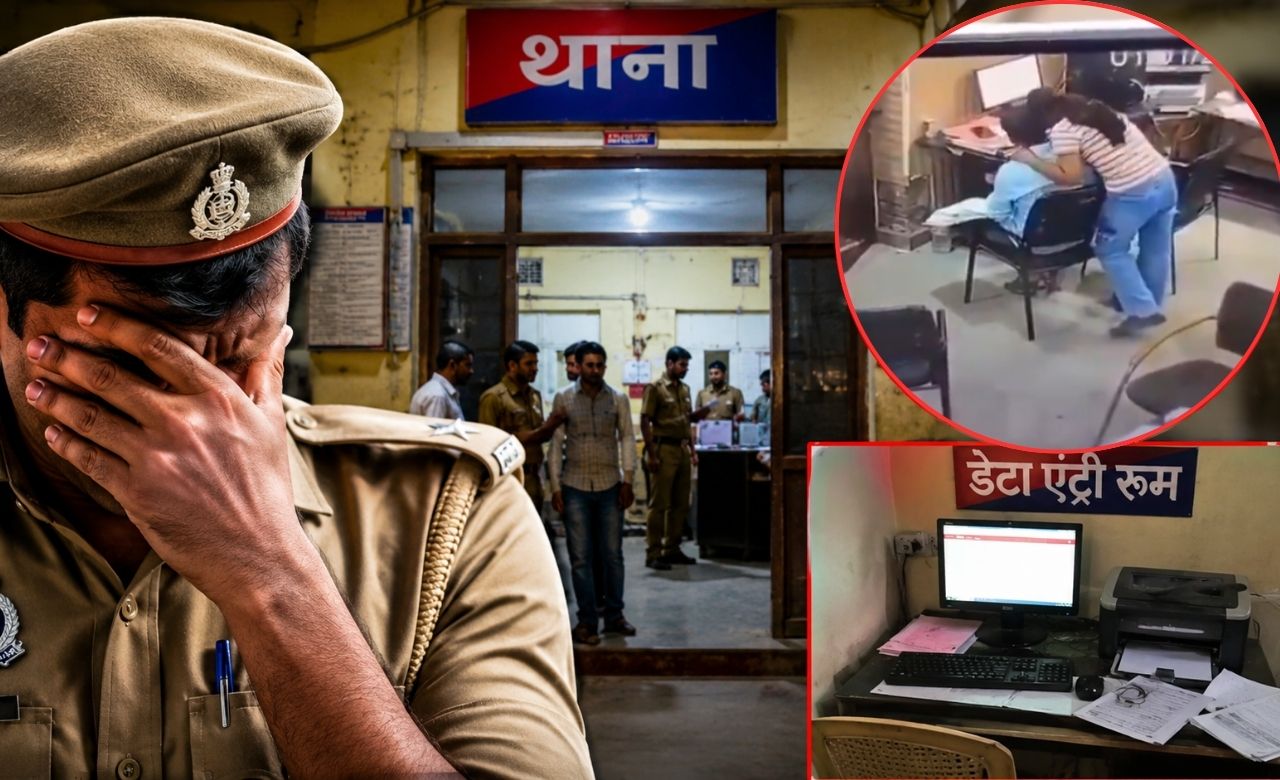 थाने के कंप्यूटर रूम में क्या चल रहा? महिला के साथ आपत्तिजनक हालत में दिखा सिपाही, Video वायरल होते ही मचा हड़कंप