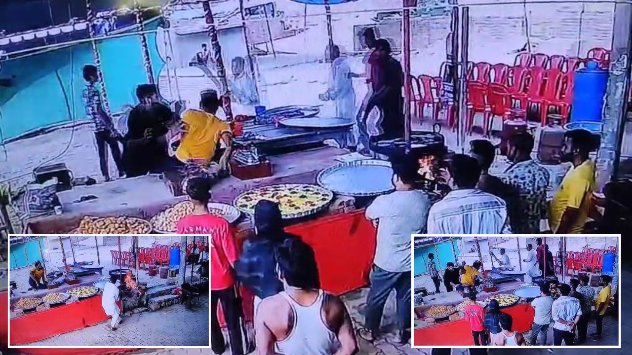 “बाहर से कारीगर बुलाना पड़ा भारी”; दुकान में घुसकर जलती लकड़ी से पीटा, CCTV वीडियो वायरल होते ही…