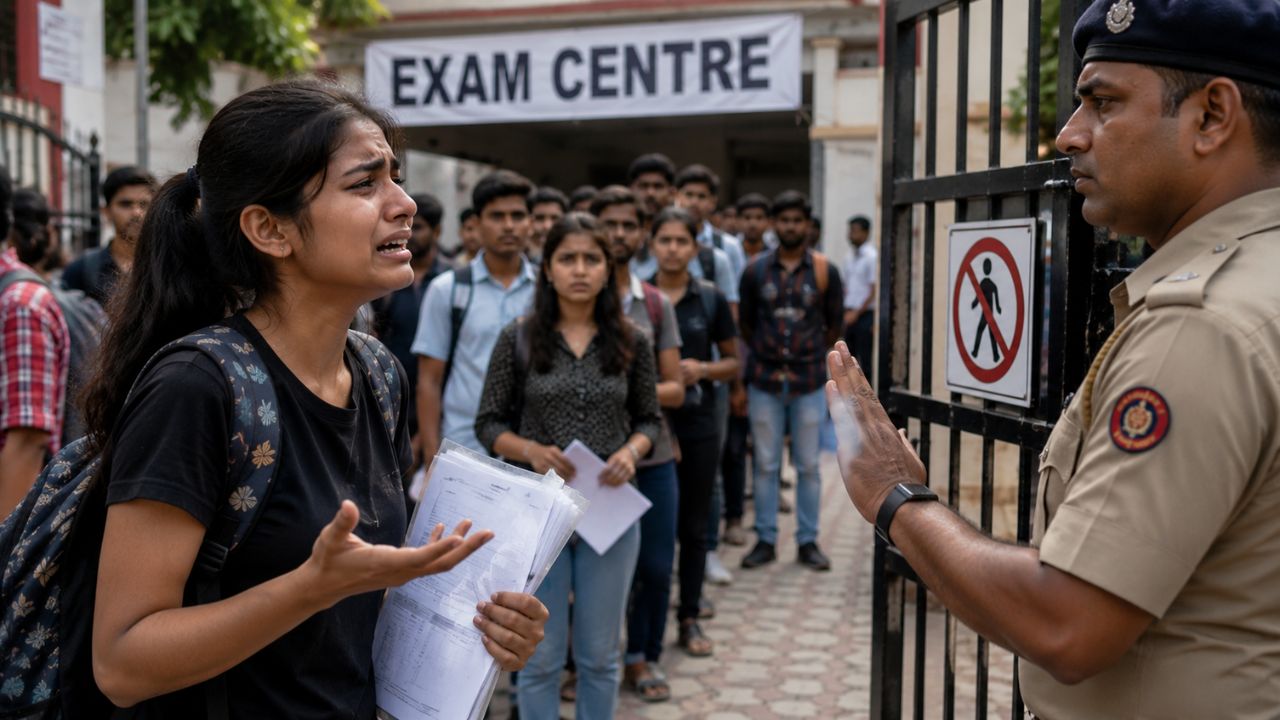 सिर पर पट्टी, आंखों में सपना… लेकिन सेंटर पर मिला झटका! RE-NEET देने पहुंचे छात्र को नहीं मिली एंट्री