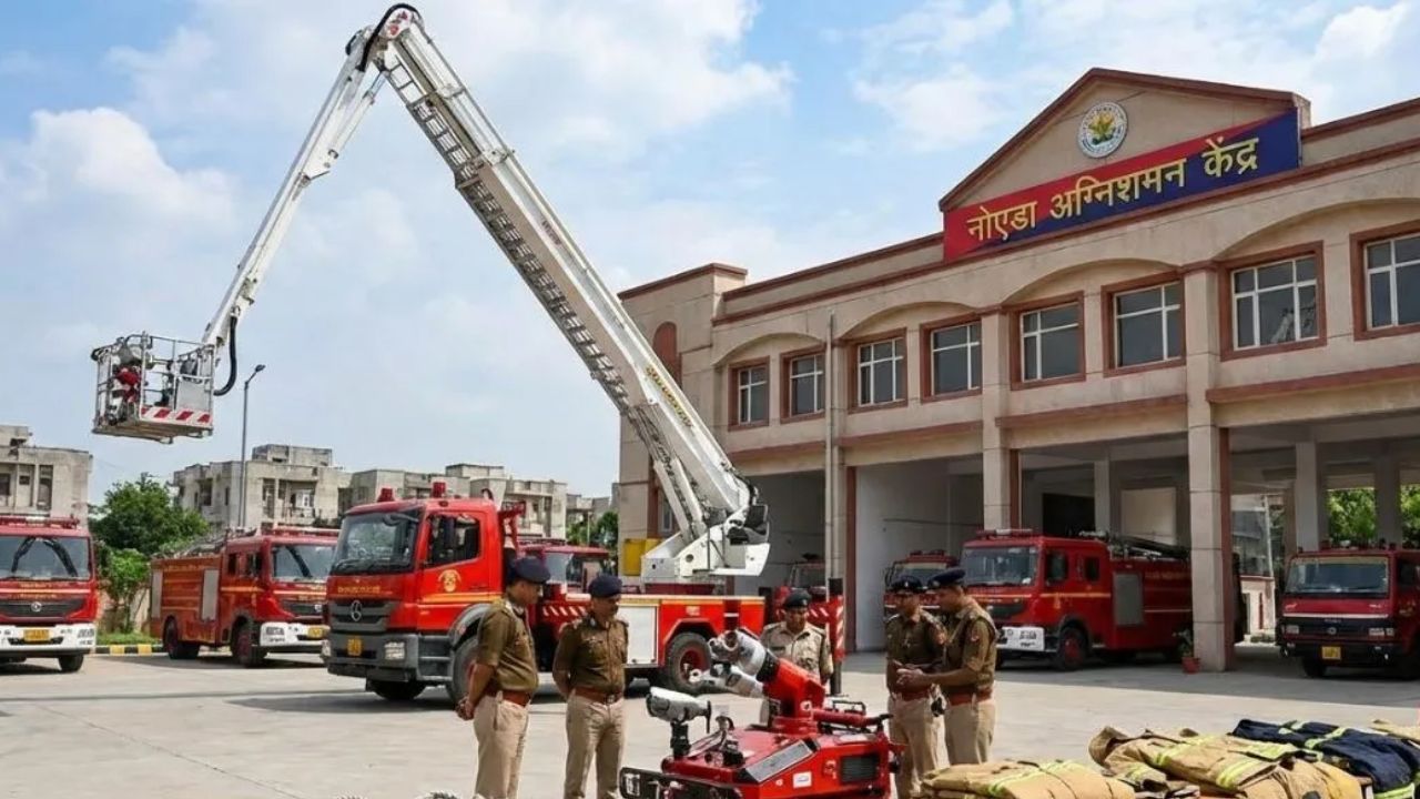 नोएडा में डाइनामाइट न्यूज़ की खबर का असर: फायर विभाग को मिले 77 करोड़ रुपये, आईवी कंट्री अग्निकांड के बाद हुआ एक्शन