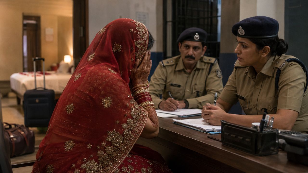 नवेली दुल्हन पहुंची पुलिस के दरबार, कहा- हनीमून पर पति ने मेरे साथ…शादी के 10 दिन बाद ही हो गया कांड