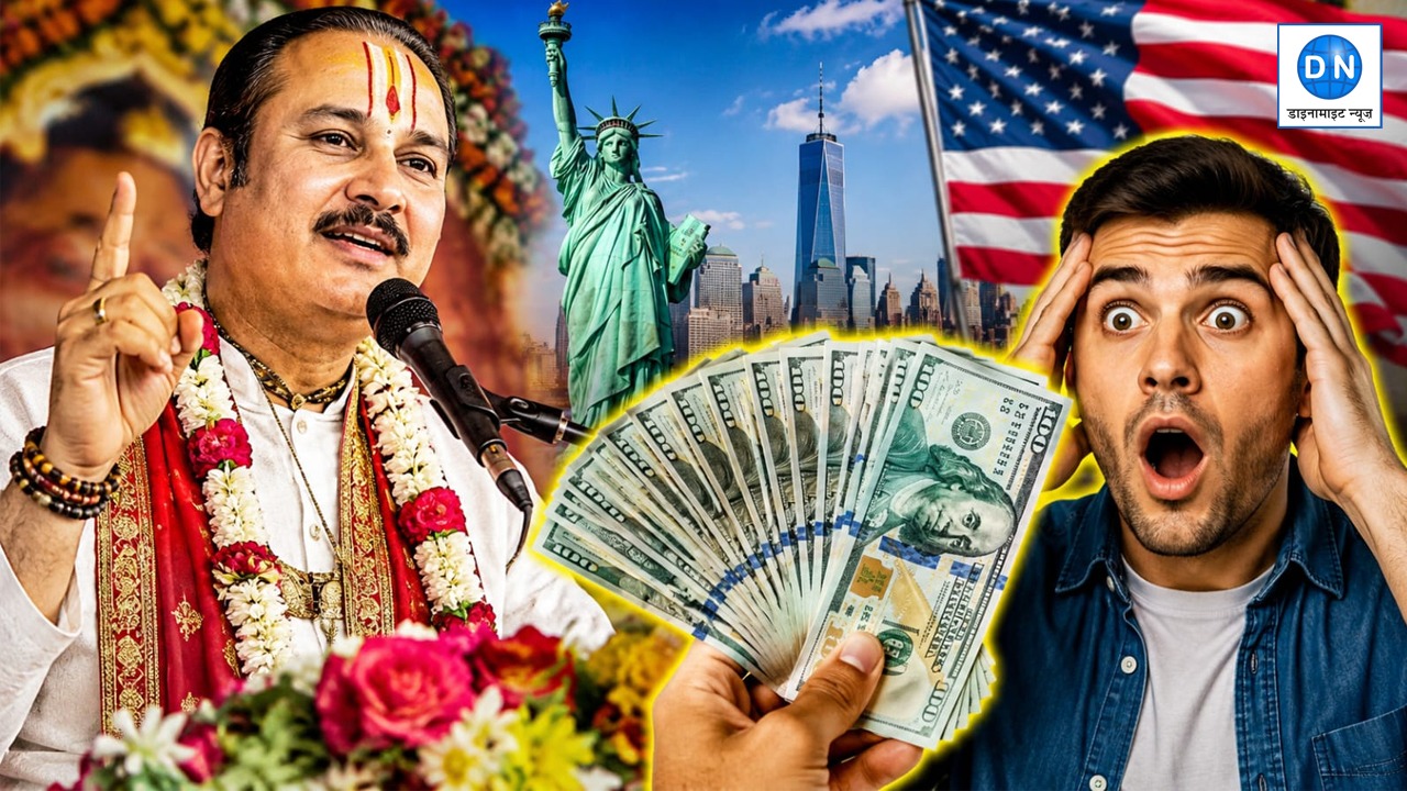 अमेरिका में पंडित जी की कमाई जानकर उड़ जाएंगे होश! 2 घंटे की कथा की फीस सुनकर दंग रह गए लोग