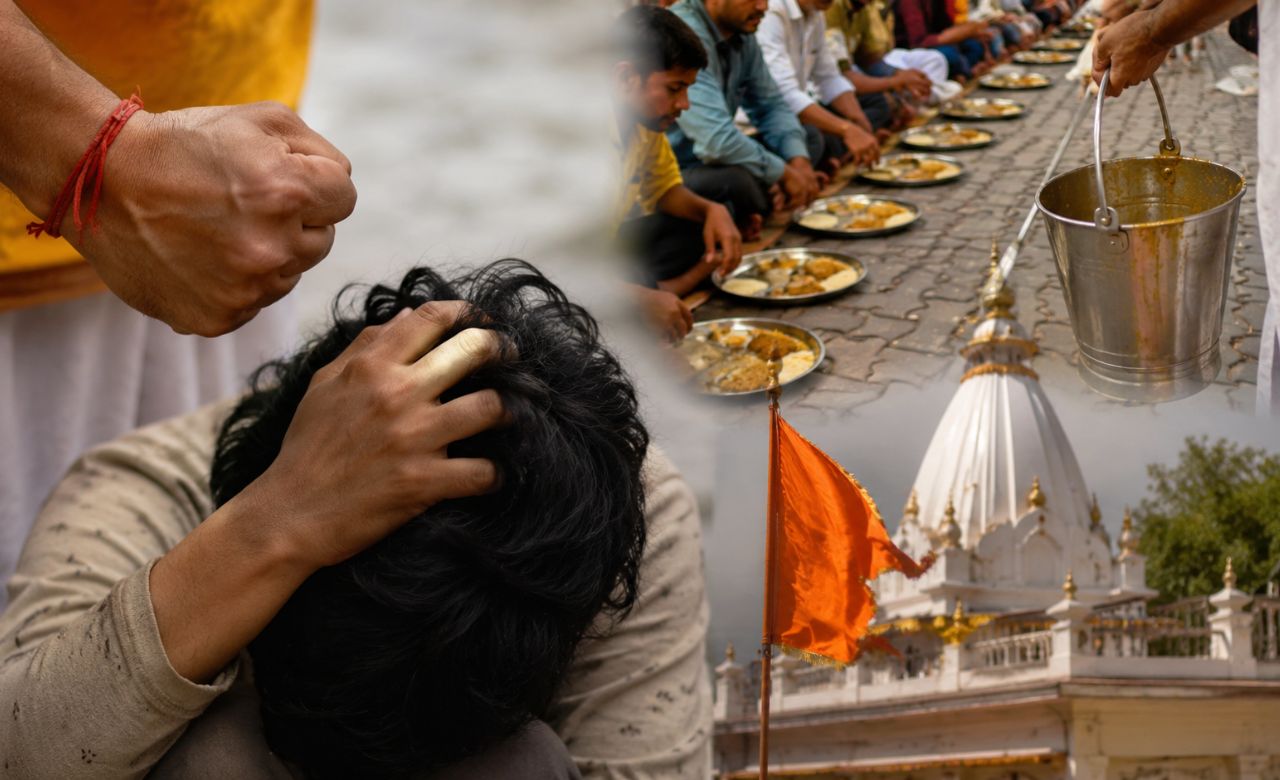 Raebareli: मंगल भंडारे में पहुंचे मानसिक विक्षिप्त युवक को पुजारी ने पीटा! वायरल वीडियो ने मचाया हंगामा