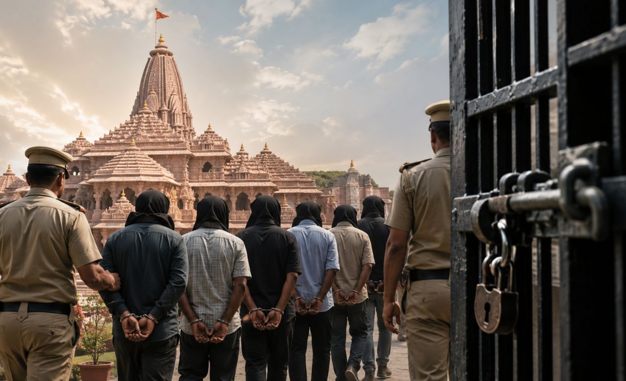 Ram Temple Donation Row: चंदा चोरी में आठों आरोपी भेजे गए जेल, मामले में सामने आया नया खेल