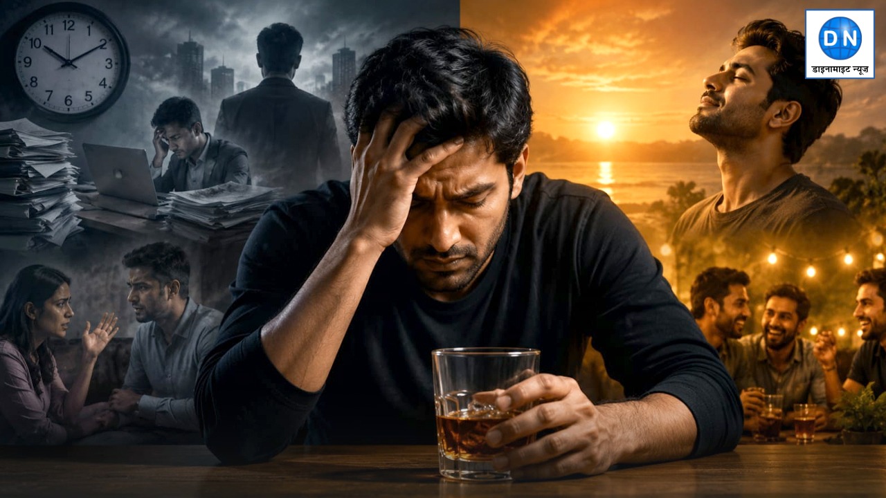 क्या आप भी Stress कम करने के लिए रोज पीते हैं शराब? जानिए इसका सच