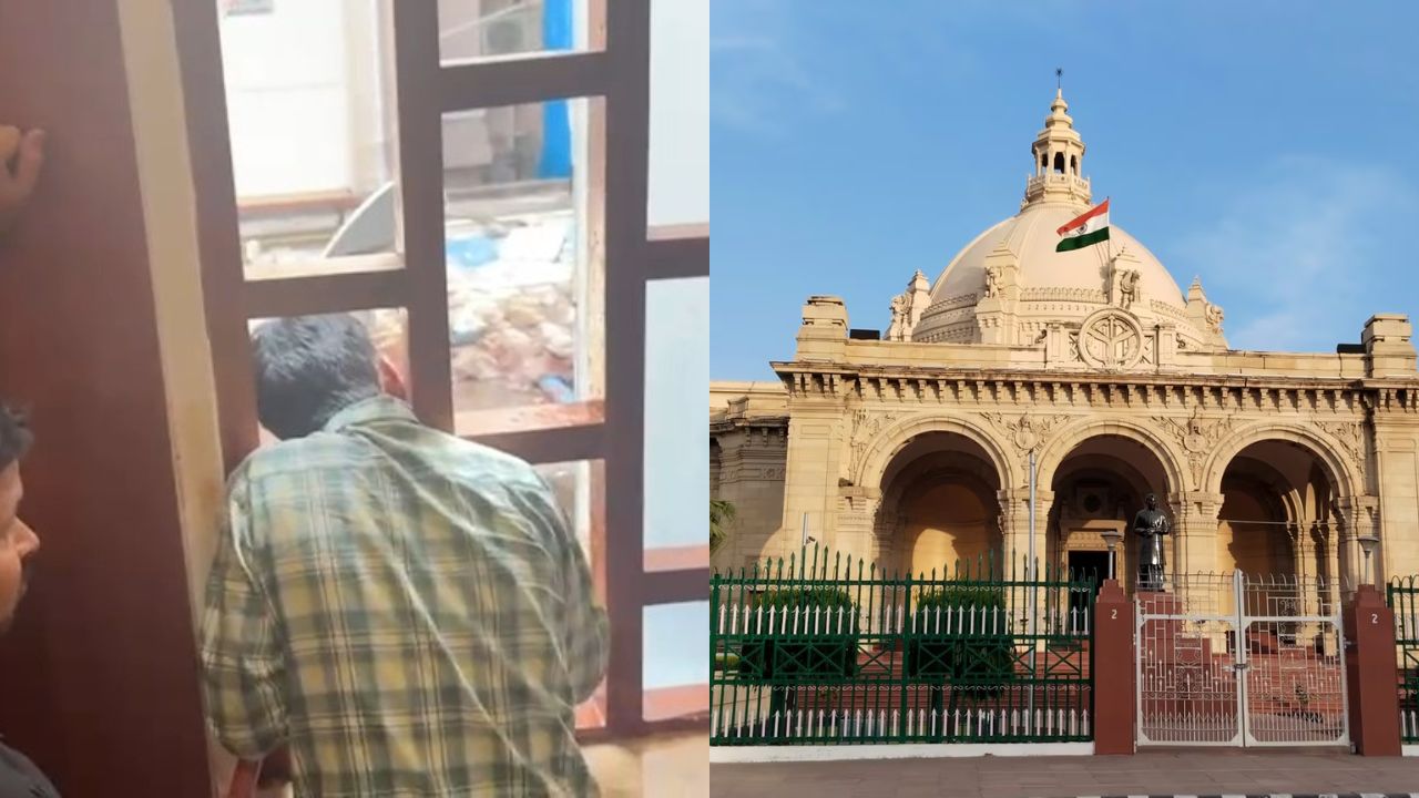 UP: विधान भवन में अचानक मचा हड़कंप! डिप्टी सीएम ब्रजेश पाठक के कमरे से उठी आग की लपटें, जानिए फिर क्या हुआ