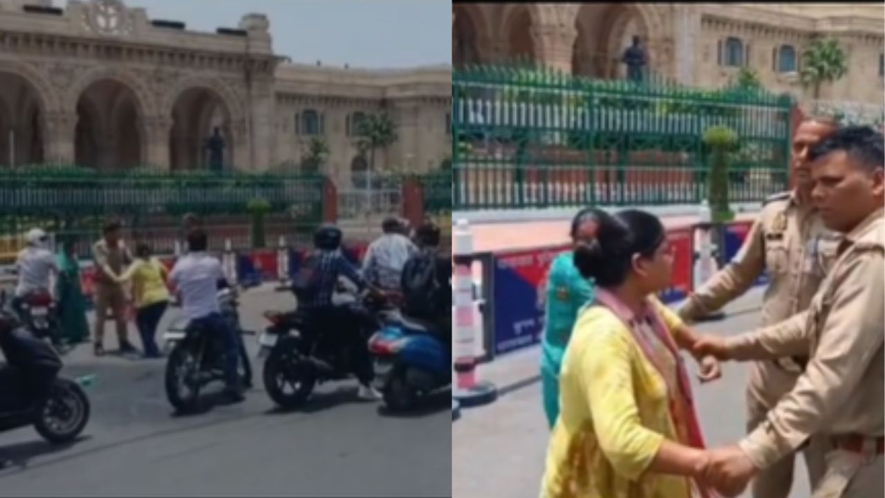 UP विधानभवन के सामने  मां-बेटी ने  क्यों  किया आत्मदाह का प्रयास? जानें वजह