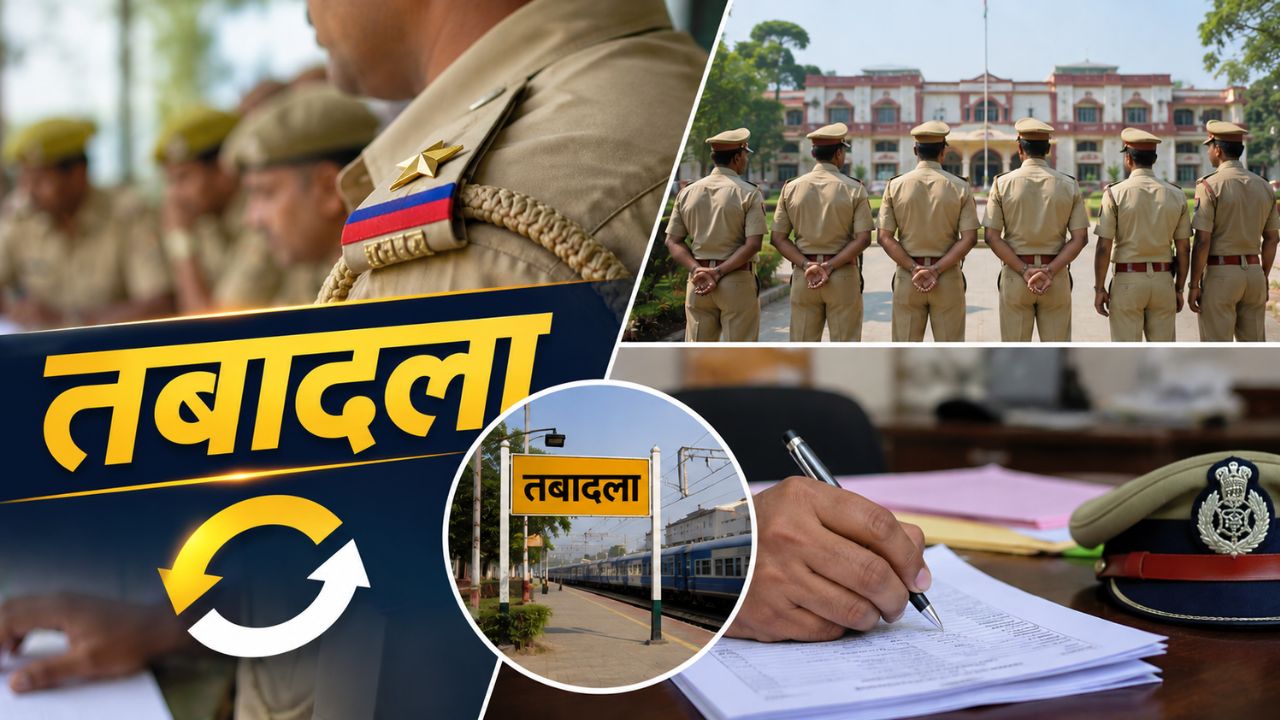 देवीपाटन मंडल के 7 इंस्पेक्टर एक साथ हुए ट्रांसफर, गोंडा के दो चर्चित नाम भी सूची में; यहां देखें पूरी लिस्ट