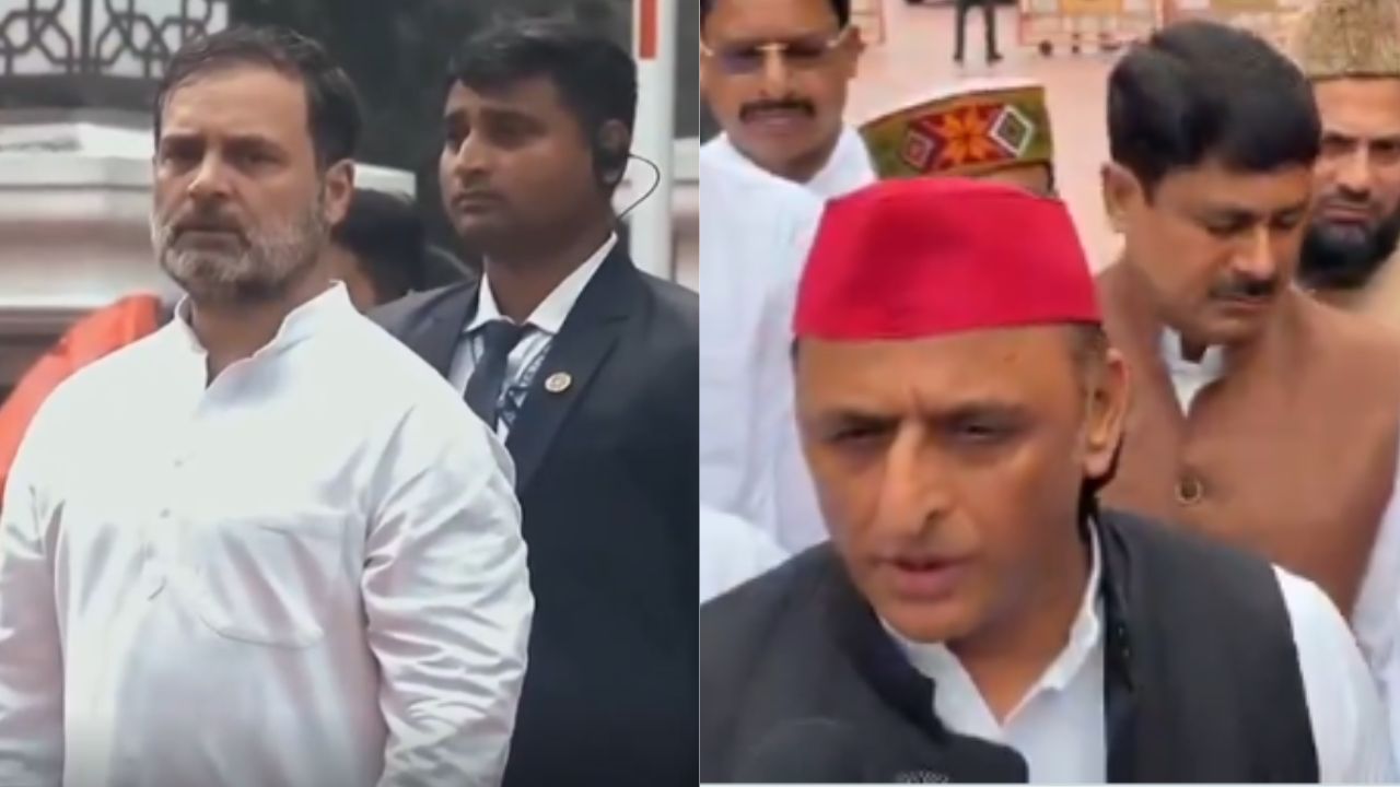 संसद में दो बार हुई राहुल गांधी और अखिलेश यादव की मुलाकात, यूपी चुनाव में गठबंधन पर बनी बात!