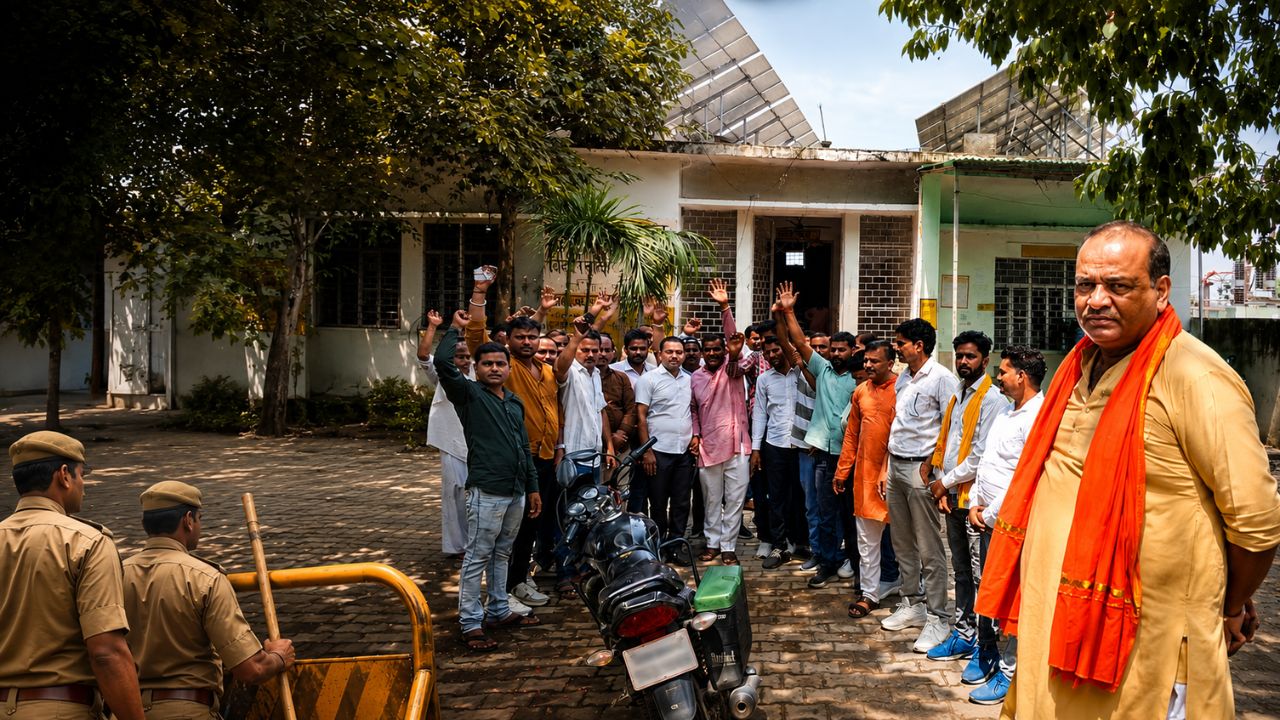 JE साहब से बहस और सब-स्टेशन पर धरना, कन्नौज में BJP कार्यकर्ताओं के किस अल्टीमेटम से मची हलचल