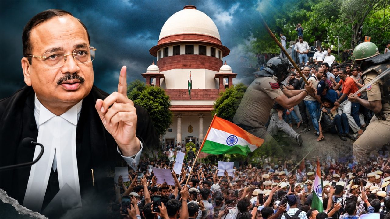 CJP Protest Hearing in SC: सीजेपी के प्रदर्शन पर बोले CJI- हमारा और अपना समय न करें बर्बाद; तत्काल सुनवाई से किया इनकार