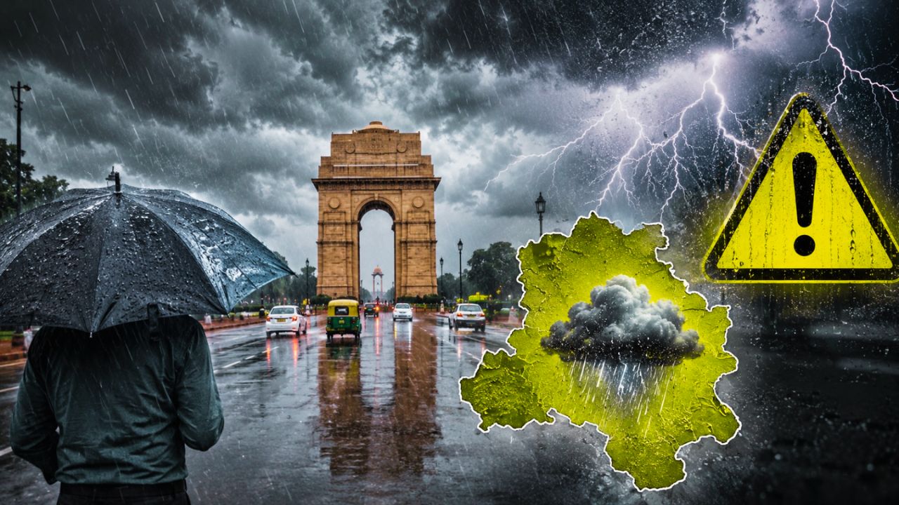 Delhi Weather Update: दिल्ली में मानसून की एंट्री के साथ बड़ा उलटफेर, मौसम विभाग ने अचानक क्यों जारी किया येलो अलर्ट?