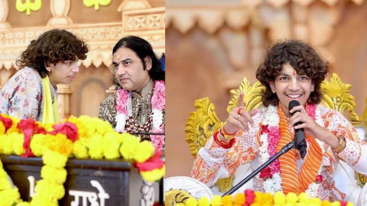 19 साल के देवांश ठाकुर की पहली भागवत कथा से मची चर्चा, सोशल मीडिया पर विरासत बनाम परिवारवाद पर बहस तेज