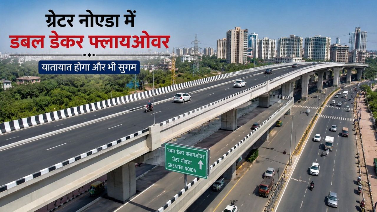 ग्रेटर नोएडा और गाजियाबाद वालों के लिए खुशखबरी, शाहबेरी में बनेगा यूपी का पहला डबल डेकर फ्लाईओवर, एक क्लिक में पढ़ें पूरा प्लान