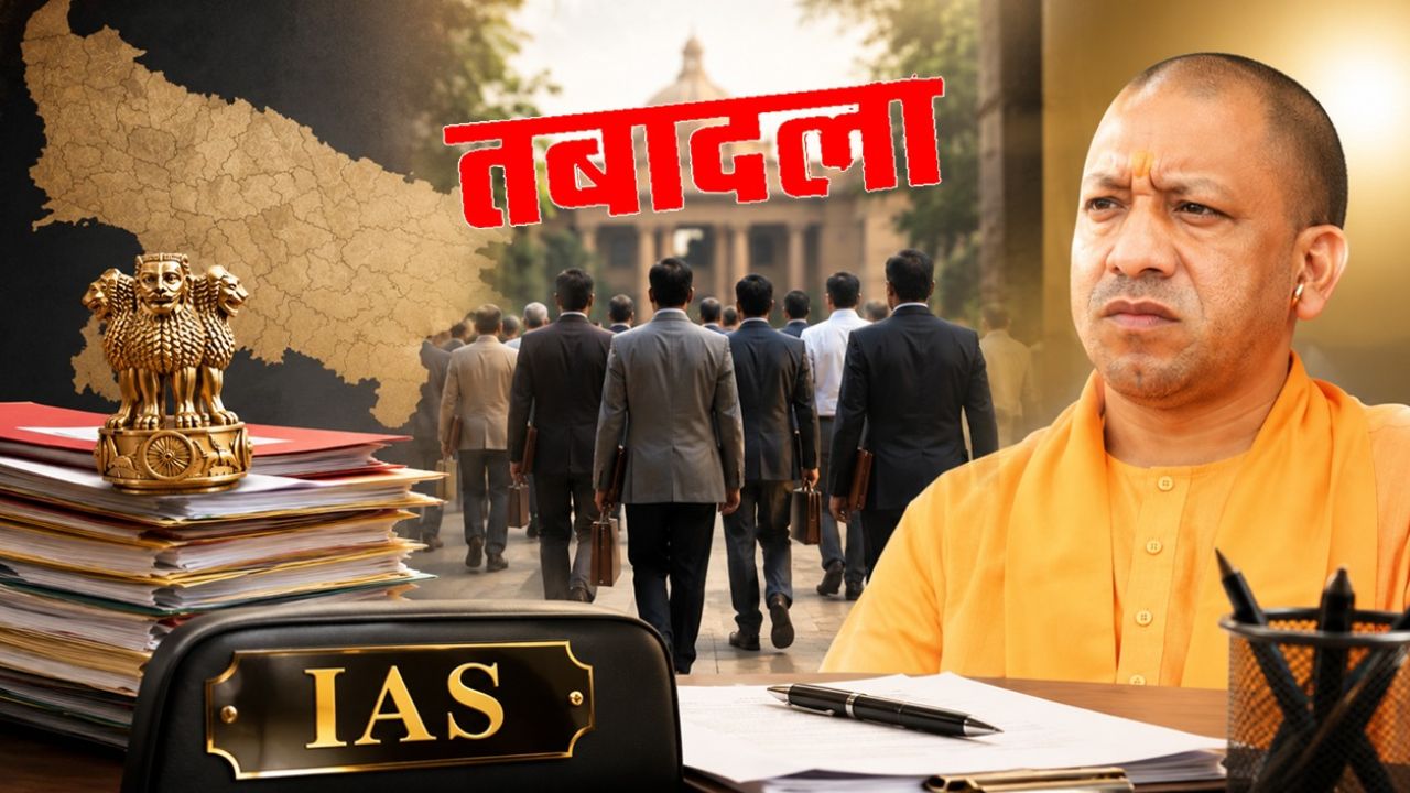 यूपी में 20 IAS अधिकारियों के तबादले, CDO से लेकर विशेष सचिव तक बदले