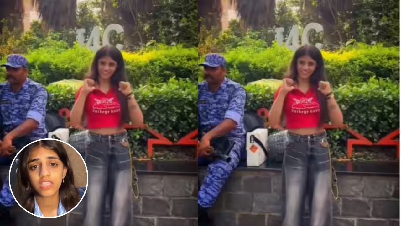 1 घंटे में डिलीट की फिर भी हुई वायरल: RAF जवानों संग विवादित रील पर भड़के लोग, तो महिला क्रिएटर ने बोला…