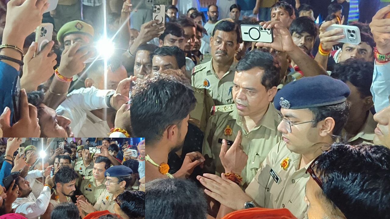 Muzaffarnagar: कोतवाल साहब को मिली ‘5 मिनट’ की मोहलत, जानें कांवड़ियों ने क्यों दी वर्दी उतरवाने की धमकी?